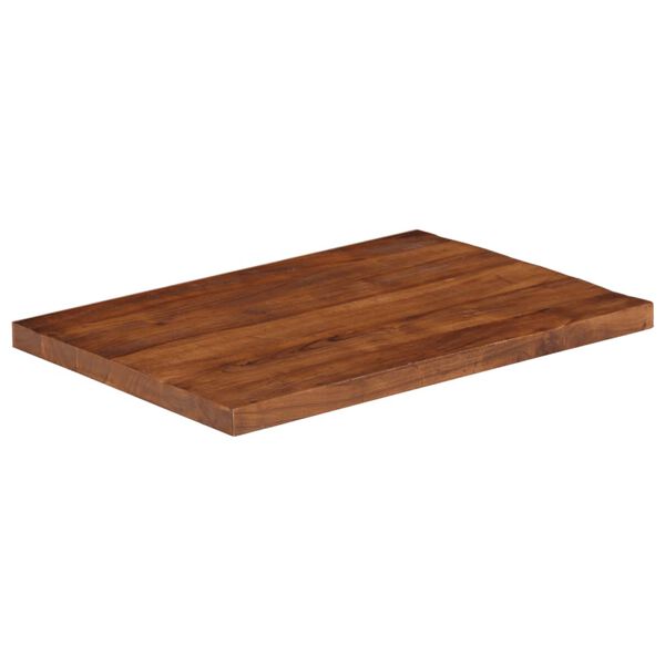 vidaXL Table Top 80x50x2.5 cm Rectangular Solid Wood Reclaimed