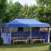 vidaXL Blue Foldable Pop-up Party Tent 3 x 6 m