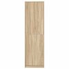 vidaXL Wardrobe with Shelf Sonoma Oak 55 x 25 x 189 cm Engineered Wood