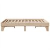 vidaXL Bed Frame without Mattress 140x200 cm Solid Wood Pine