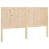 vidaXL Bed Headboard 145.5x4x100 cm Solid Pine Wood