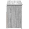 vidaXL Shoe Bench Grey Sonoma 102x30.5x45 cm Engineered Wood
