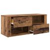 vidaXL TV Cabinet Old Wood 100 x 35 x 40 cm Engineered Wood