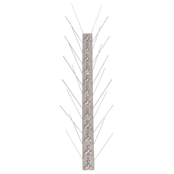 vidaXL 4-row Stainless Steel Bird & Pigeon Spikes Set of 20 10 m