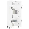 vidaXL Highboard White 69.5x34x180 cm Engineered Wood