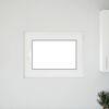 vidaXL Basement Window "RISOR" 80x50 cm Tilt&Turn DIN Right White