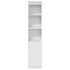 vidaXL Highboard White 37.5x35x180 cm Engineered Wood