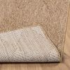 vidaXL Area Rugs Square HUARTE Natural 200 x 200 cm Polyester