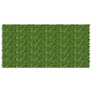 vidaXL Balcony Screen with Leaves Green and Yellow 300 x 150 cm