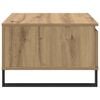 vidaXL Coffee Table Artisan Oak 55 x 55 x 36.5 cm Engineered Wood