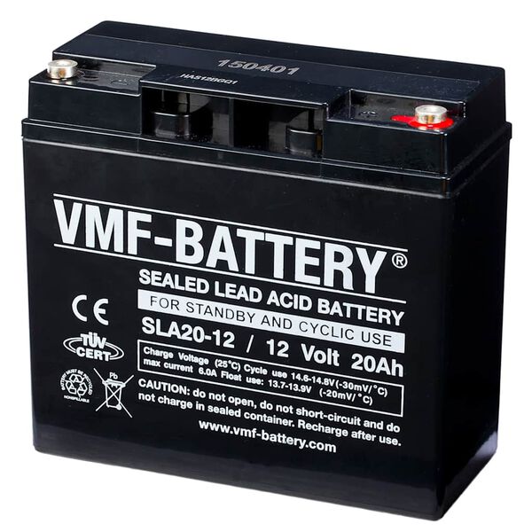 VMF AGM Battery Standby and Cyclic 12 V 20 Ah SLA20-12