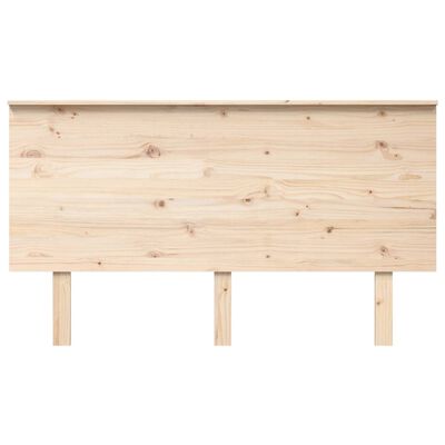 vidaXL Bed Headboard 144x6x82.5 cm Solid Wood Pine