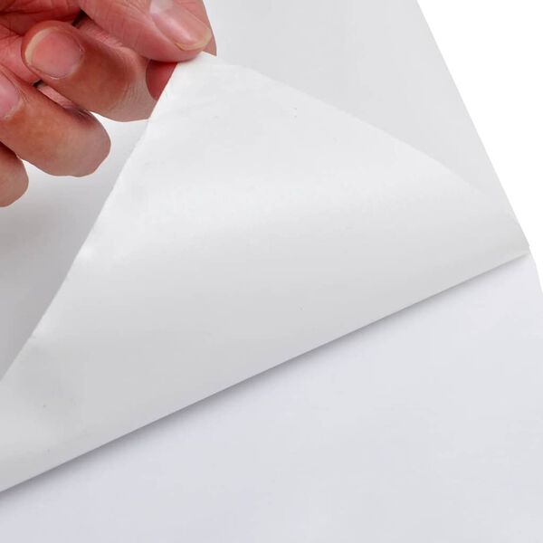 vidaXL Car Film Matt White 100x150 cm