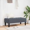 vidaXL Bench Dark grey 113 x 57 x 39 cm Velvet