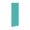 vidaXL Pleated Blind Petrol Green 45x150 cm Fabric Width 44.4 cm Polyester