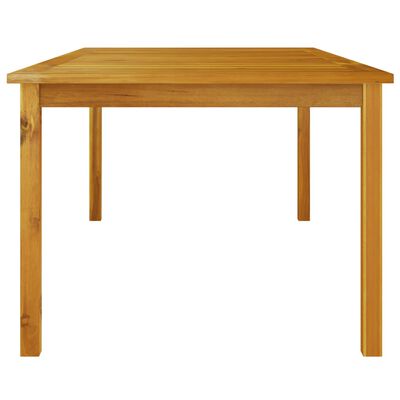 vidaXL Garden Table 200x100x74 cm Solid Wood Acacia