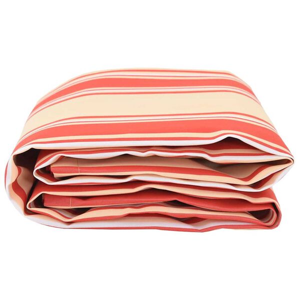 vidaXL Awning Replacement Yellow and Orange 1000 x 160 cm