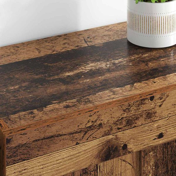 vidaXL Wall-mounted Cabinet 2 pcs Old Wood 69.5 x 34 x 90 cm