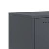 vidaXL TV Cabinet Anthracite 100.5x39x43.5 cm Steel