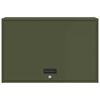 vidaXL Wall Cabinet for Garage with Gas-lift Door Olive green