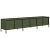 vidaXL TV Cabinet Olive Green 202x39x43.5 cm Cold-rolled Steel