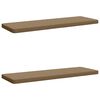 vidaXL 2-Piece Bench Cushions VUGHT 2 pcs 100% Polyester Taupe