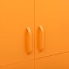 vidaXL Wardrobe Mustard Yellow 90x50x180 cm Steel