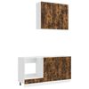 vidaXL Kitchen Unit KALMAR 5 pcs Smoked Oak Engineered Wood