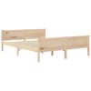 vidaXL Bed Frame without Mattress Solid Pinewood 160x200 cm