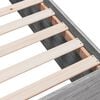 vidaXL Bed Frame without Mattress Grey Sonoma 140x200 cm