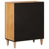 vidaXL Sideboard Natural 60 x 33.5 x 75 cm Solid Mango Wood