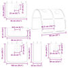 vidaXL Kids' Loft Bed with Tunnel without Mattress Pink 90x200cm