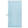 vidaXL Sports Towels 2 pcs Blue 100 x 50 cm Polyester and polyamide