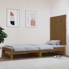 vidaXL Wall Headboard Honey Brown 82.5x3x90 cm Solid Wood Pine