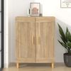 vidaXL Sideboard Sonoma Oak 69.5x34x90 cm Engineered Wood