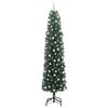 vidaXL Artificial Christmas Tree with 300 LEDs with Stand Green 240 cm