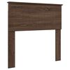 vidaXL Storage Bed with Drawer Brown Oak 90 x 200 cm Engineered Wood