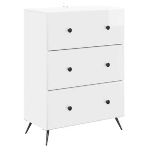 vidaXL Drawer Cabinet 66 x 34.5 x 90 cm Engineered Wood