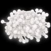 vidaXL Globe Fairy String Lights 20m 200 LED Cold White 8 Function