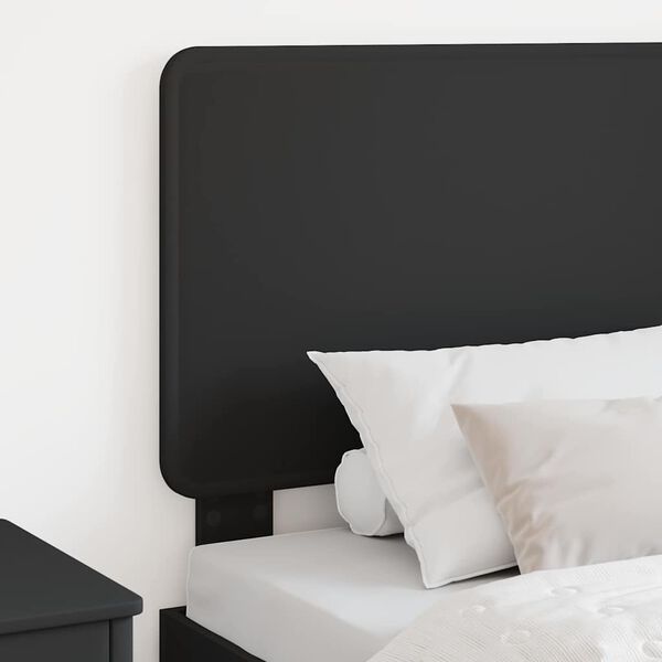 vidaXL Headboard with Headboard Black Oak 75 cm Engineered wood