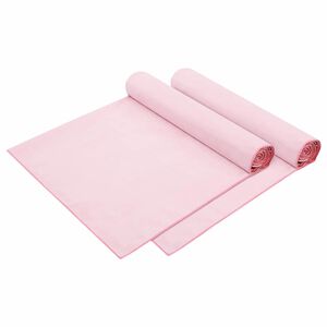 vidaXL Sunlounger Towels 2 pcs Pink 210 x 75 cm