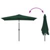 vidaXL Garden Parasol 200 x 300 cm Green Rectangular