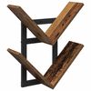 vidaXL Wall Floating Shelf Old Wood 43 x 15 x 47 cm Engineered Wood