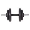 vidaXL Barbell and Dumbbell Set 90 kg