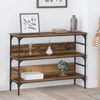 vidaXL Console Table Old Wood 100 x 32 x 75 cm Engineered wood