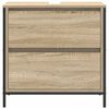vidaXL Bathroom Basin Cabinet with Drawers Sonoma Oak 60x34.5x60 cm