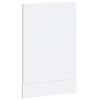 vidaXL Dishwasher Panel Kalmar White 45x1.5x67 cm Engineered Wood