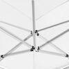 vidaXL Professional Folding Party Tent with Walls Aluminium 6x3 m White