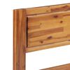 vidaXL Bed Frame without Mattress Solid Acacia Wood 160x200cm