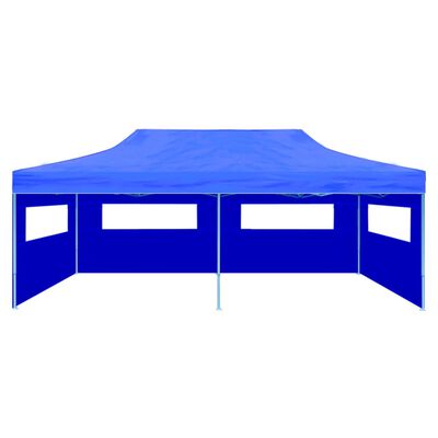 vidaXL Blue Foldable Pop-up Party Tent 3 x 6 m